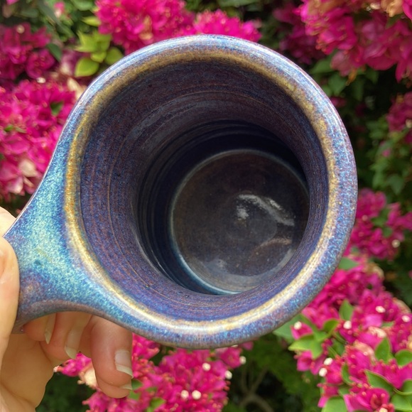 Mug studio pottery coffee tea handmade ceramic stoneware 13oz - Picture 7 of 15